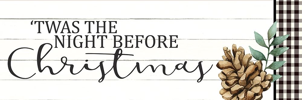 The Night Before Christmas art print by Kimberly Allen for $57.95 CAD