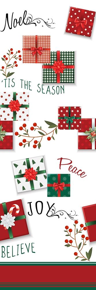 Christmas Presents Panel art print by Kimberly Allen for $57.95 CAD