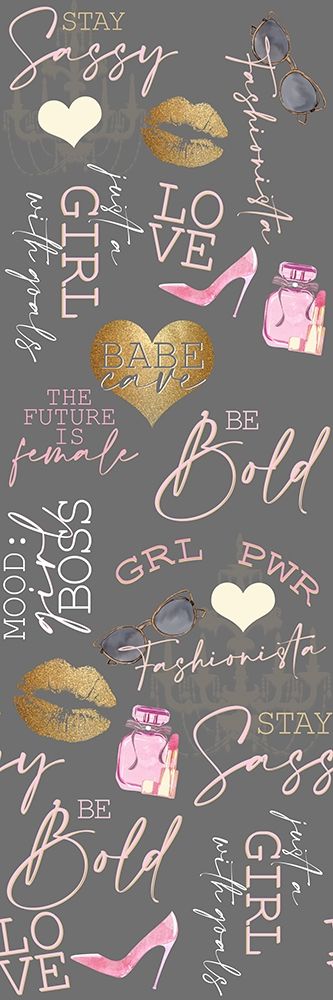 Fashionista Panel art print by Kimberly Allen for $57.95 CAD