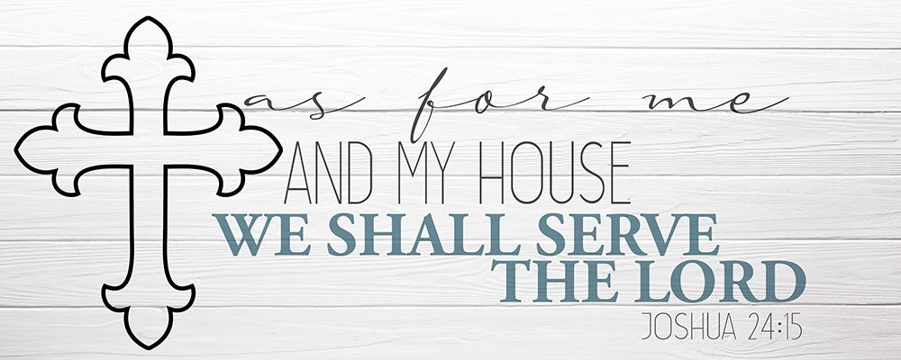 My House Cross art print by Kimberly Allen for $57.95 CAD