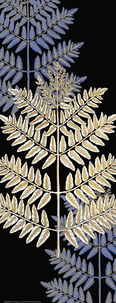 Fern Gold 1 art print by Kimberly Allen for $57.95 CAD