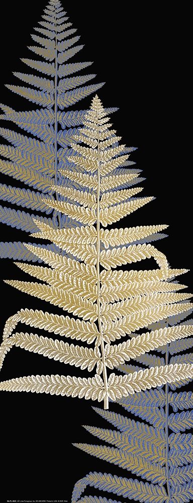 Fern Gold 3 art print by Kimberly Allen for $57.95 CAD