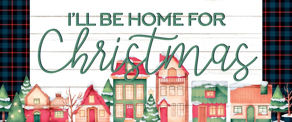 Home for Christmas art print by Kimberly Allen for $57.95 CAD