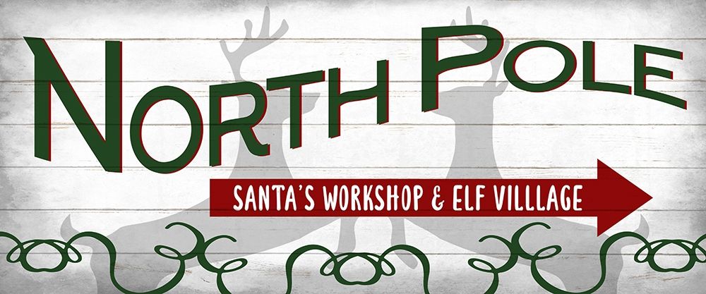 Santas Workshop art print by Kimberly Allen for $57.95 CAD