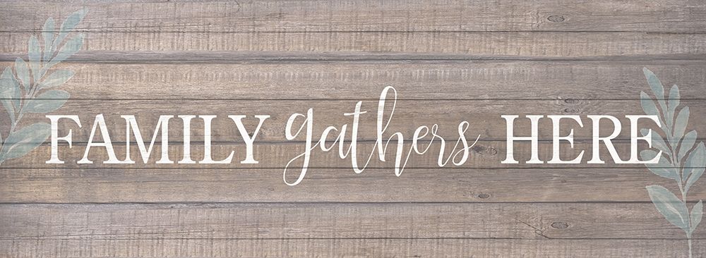 Family Gathers art print by Kimberly Allen for $57.95 CAD