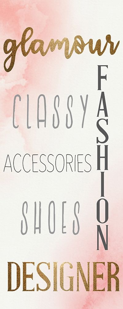 Glamour Style 6 art print by Kimberly Allen for $57.95 CAD