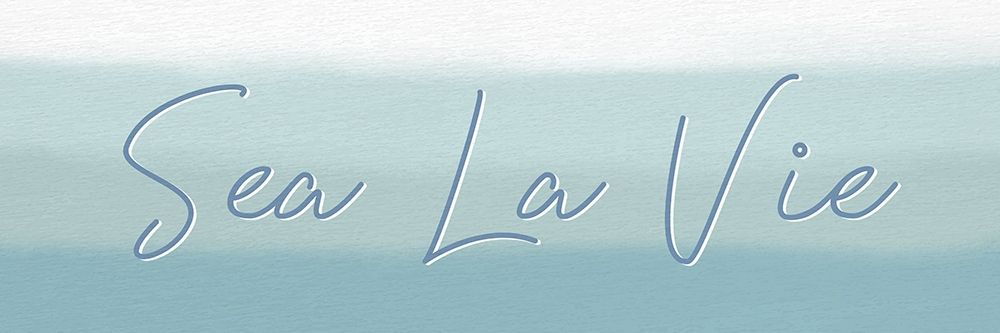 Sea La Vie art print by Kimberly Allen for $57.95 CAD