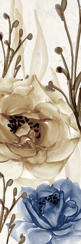 Blue Notes Panel 1 art print by Kimberly Allen for $57.95 CAD