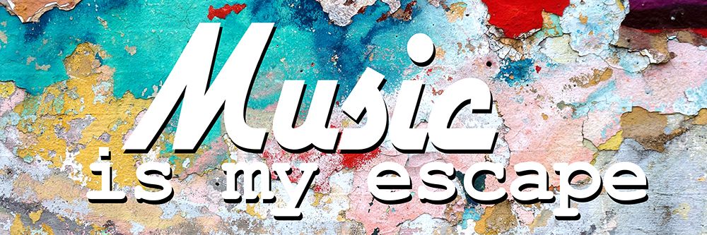 Music Graffiti 1 art print by Kimberly Allen for $57.95 CAD