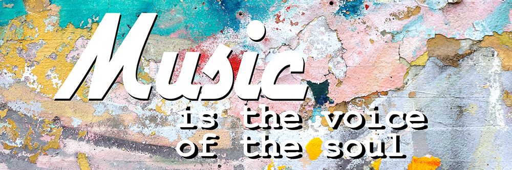 Music Graffiti 2 art print by Kimberly Allen for $57.95 CAD