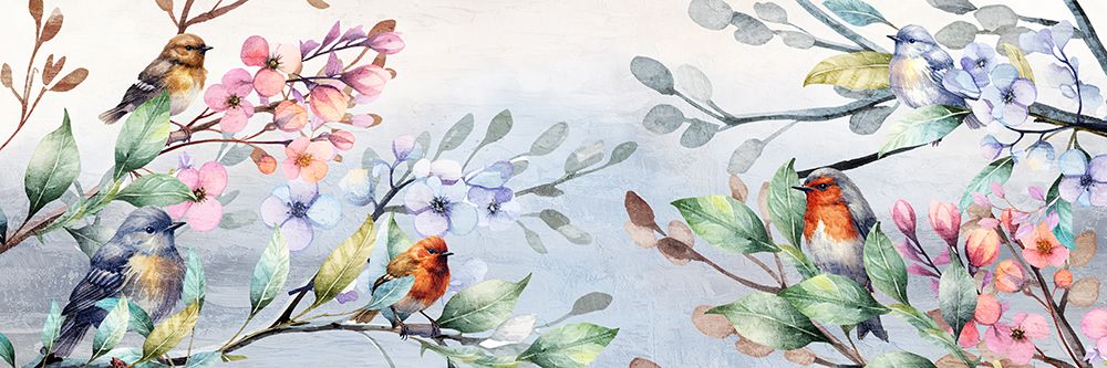 Floral Song Panel art print by Kimberly Allen for $57.95 CAD