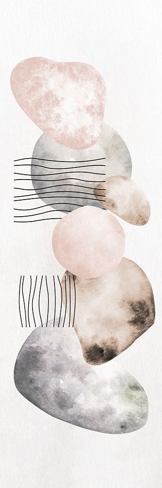 Stones panel art print by Kimberly Allen for $57.95 CAD