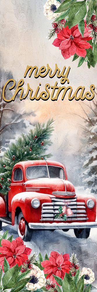 Christmas Ride art print by Kimberly Allen for $57.95 CAD