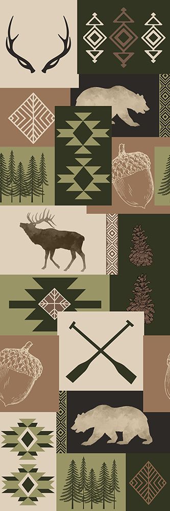 Wildnerness Panel art print by Kimberly Allen for $57.95 CAD