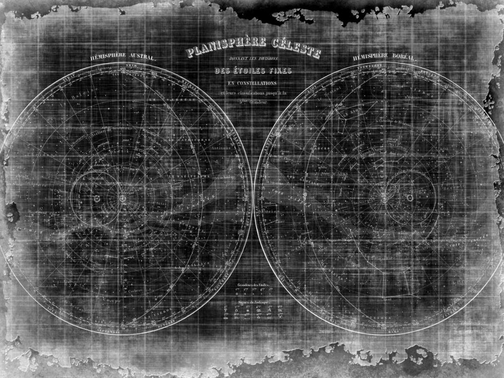 Constellation Map art print by Kimberly Allen for $57.95 CAD