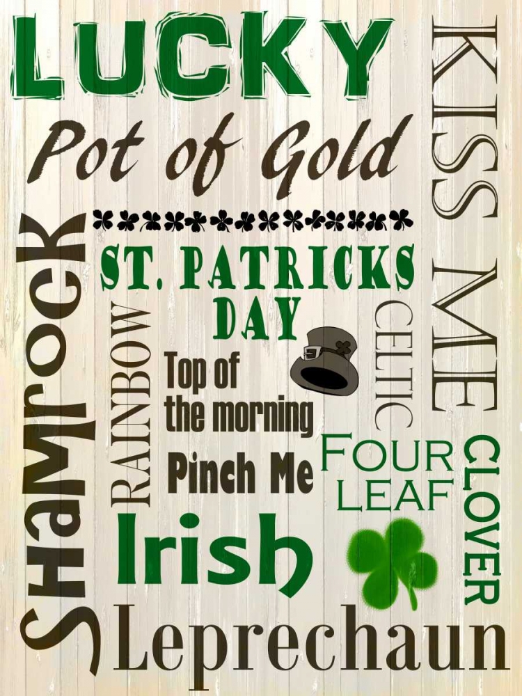 St Patricks Day art print by Kimberly Allen for $57.95 CAD