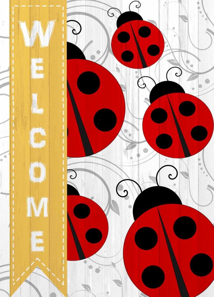 Welcome Ladybug art print by Kimberly Allen for $57.95 CAD