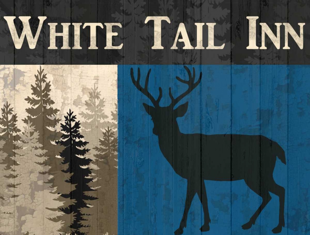 White Tail Inn art print by Kimberly Allen for $57.95 CAD