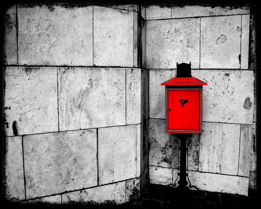 Red Mailbox art print by Kimberly Allen for $57.95 CAD