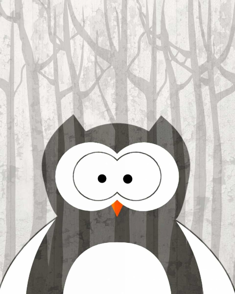 Woodland Owl art print by Kimberly Allen for $57.95 CAD