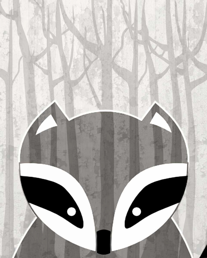 Woodland Racoon art print by Kimberly Allen for $57.95 CAD