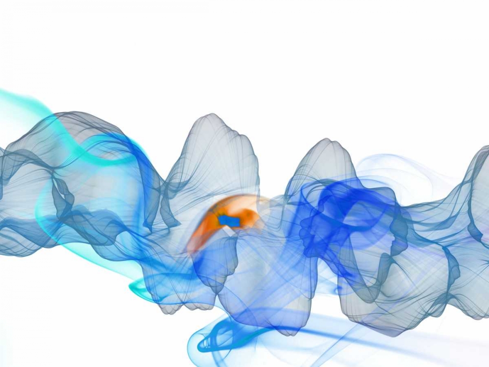 Blue Smoke art print by Kimberly Allen for $57.95 CAD