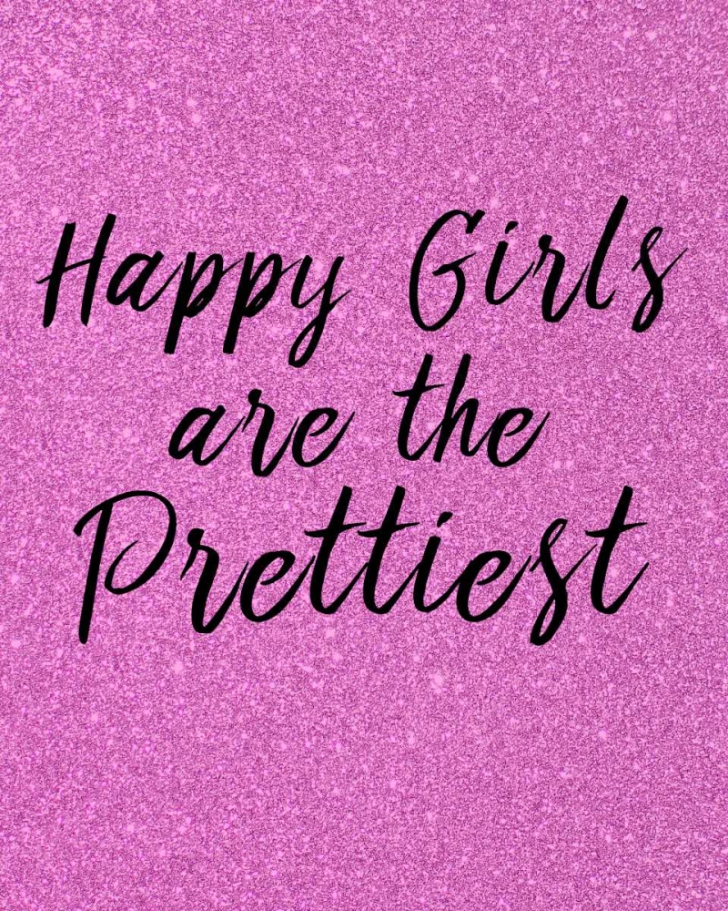 Happy Girls Pink art print by Kimberly Allen for $57.95 CAD
