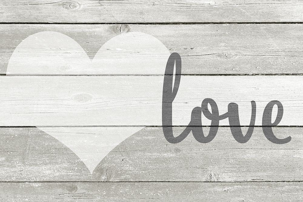 Barnwood Love art print by Kimberly Allen for $57.95 CAD