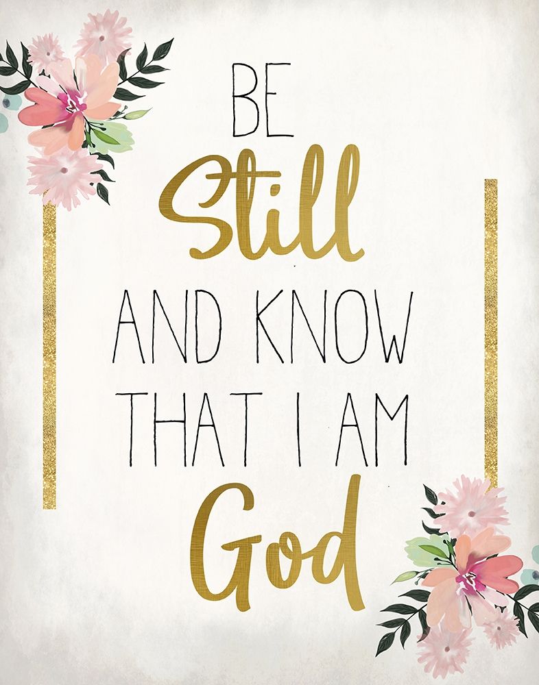 Be Still and Know art print by Kimberly Allen for $57.95 CAD