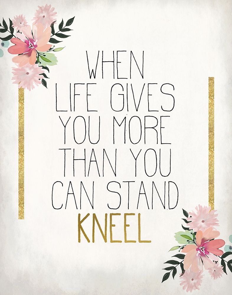 Kneel art print by Kimberly Allen for $57.95 CAD