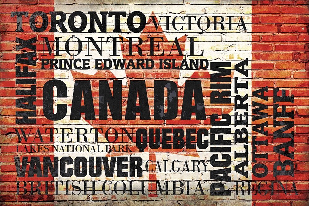 Canada art print by Kimberly Allen for $57.95 CAD