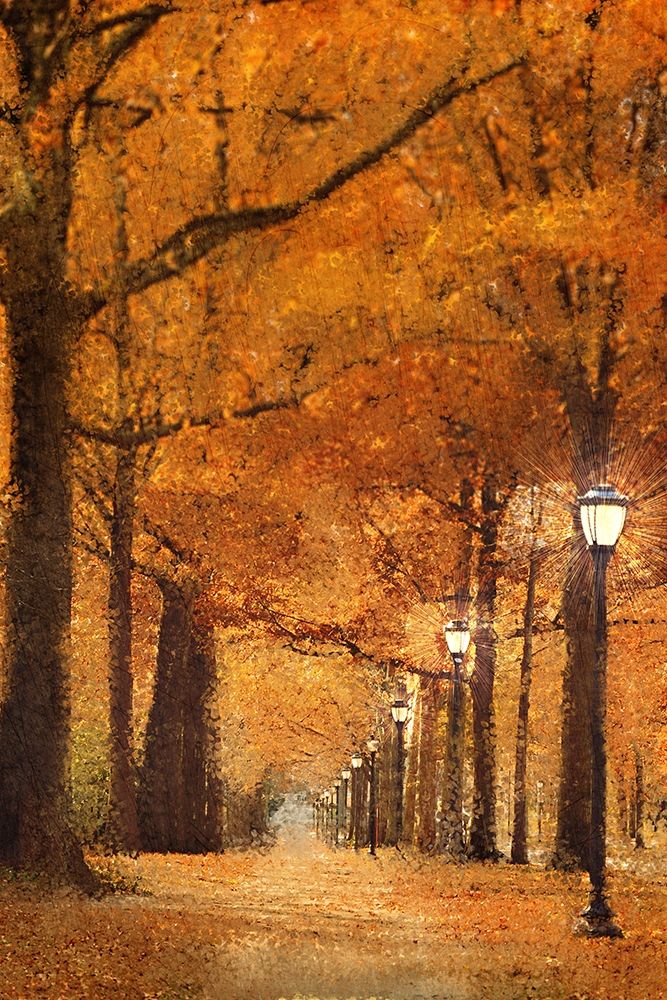 Autumn Path art print by Kimberly Allen for $57.95 CAD