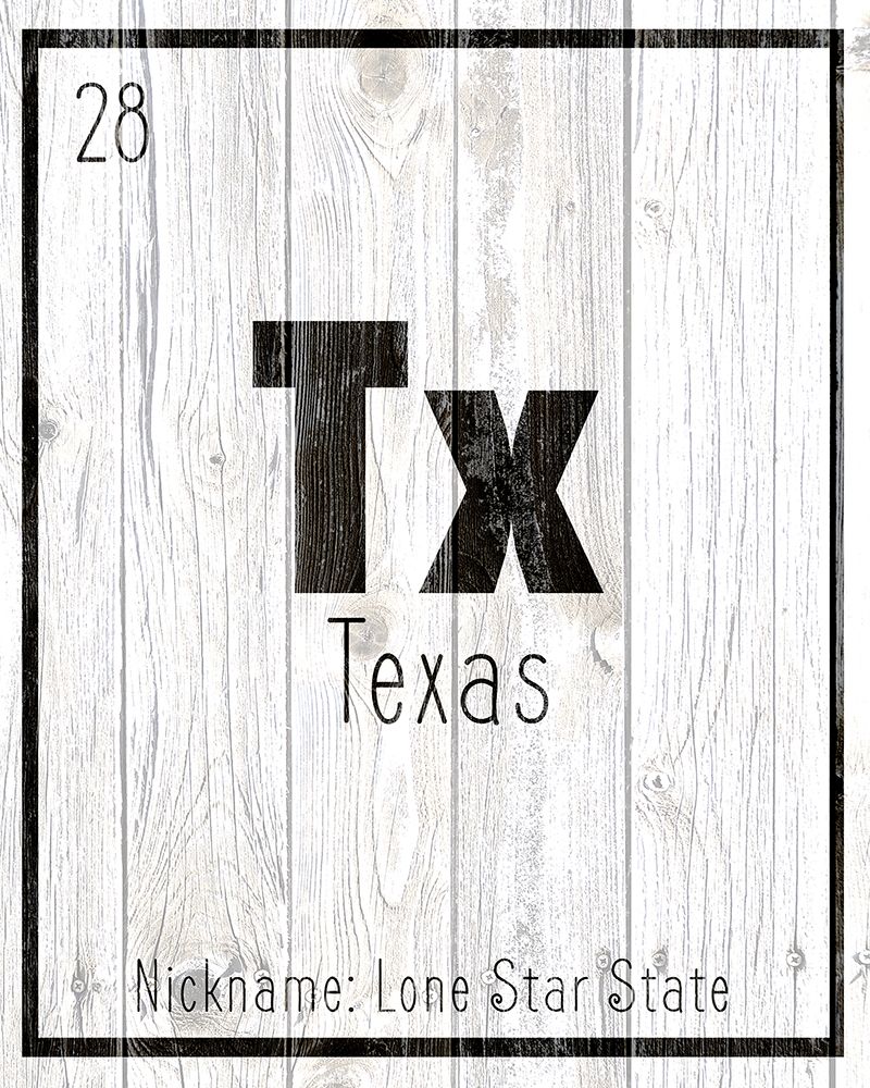 TX art print by Kimberly Allen for $57.95 CAD