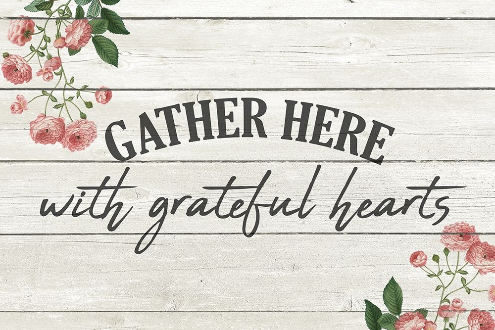 With Grateful Hearts art print by Kimberly Allen for $57.95 CAD