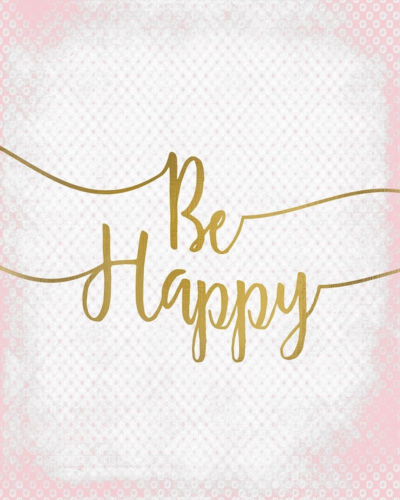 Be Happy art print by Kimberly Allen for $57.95 CAD