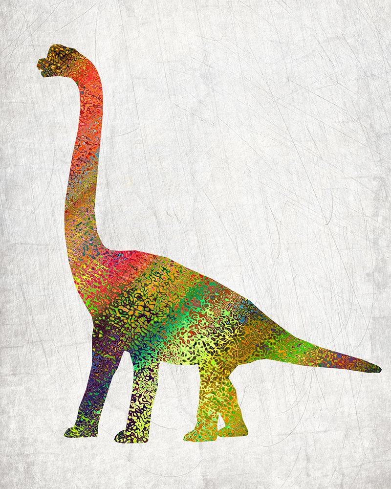 Bright Dino 2 art print by Kimberly Allen for $57.95 CAD