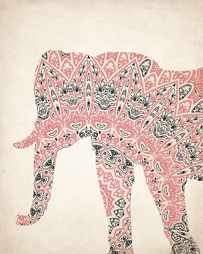 Mandala Elephant 3 art print by Kimberly Allen for $57.95 CAD