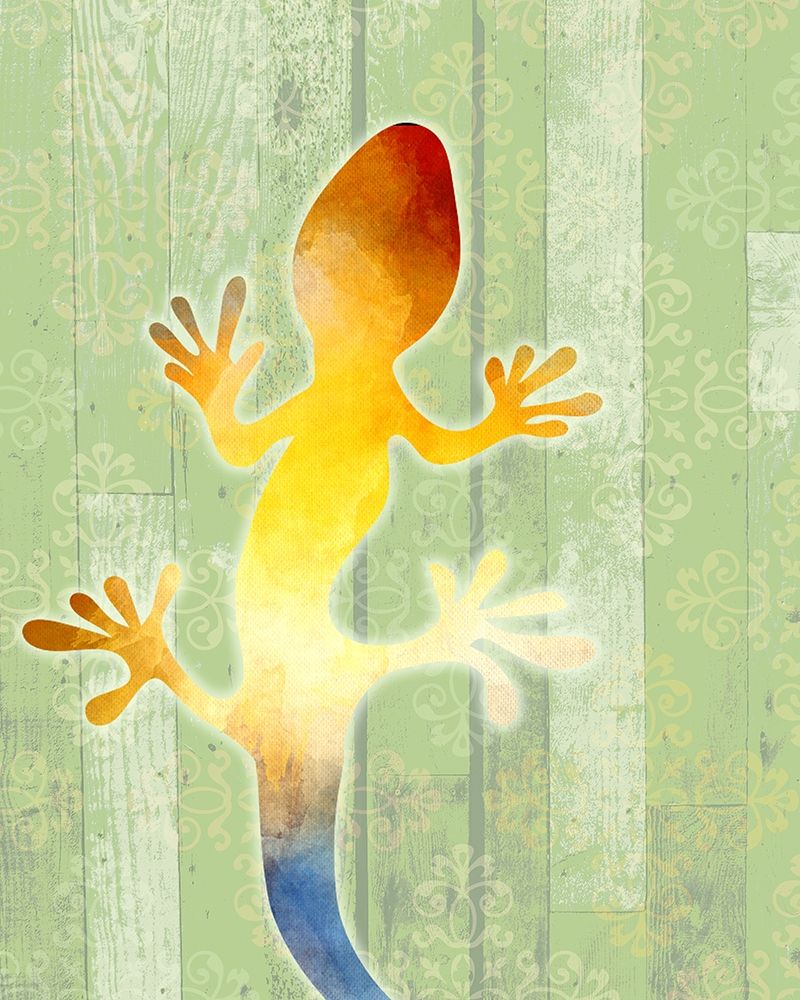 Painted Lizard 1 art print by Kimberly Allen for $57.95 CAD