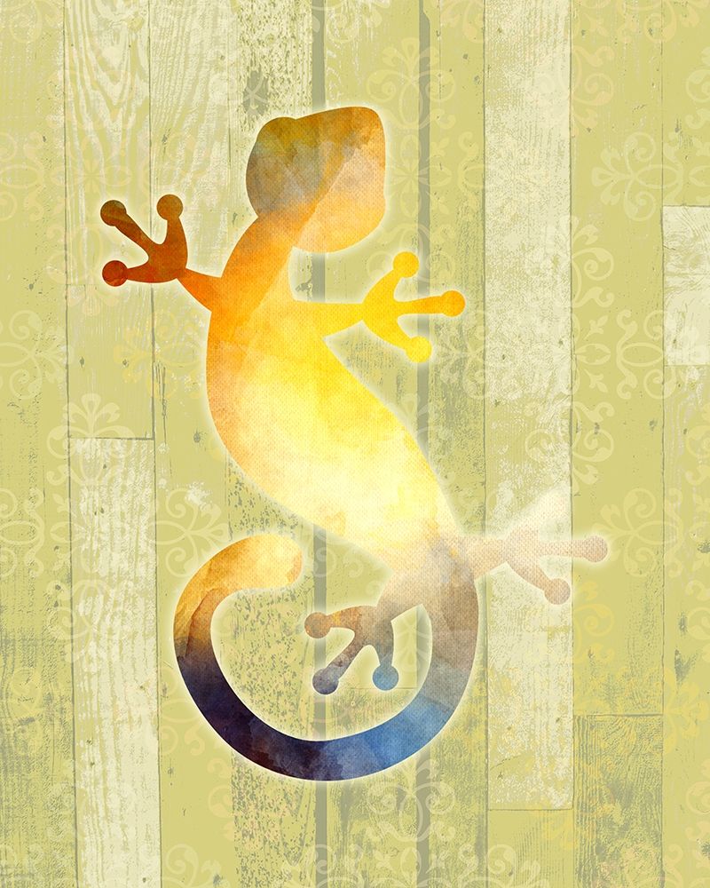 Painted Lizard 2 art print by Kimberly Allen for $57.95 CAD