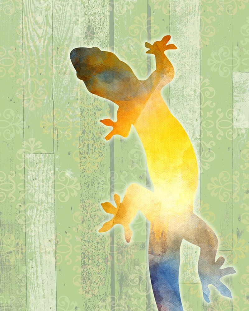 Painted Lizard 3 art print by Kimberly Allen for $57.95 CAD