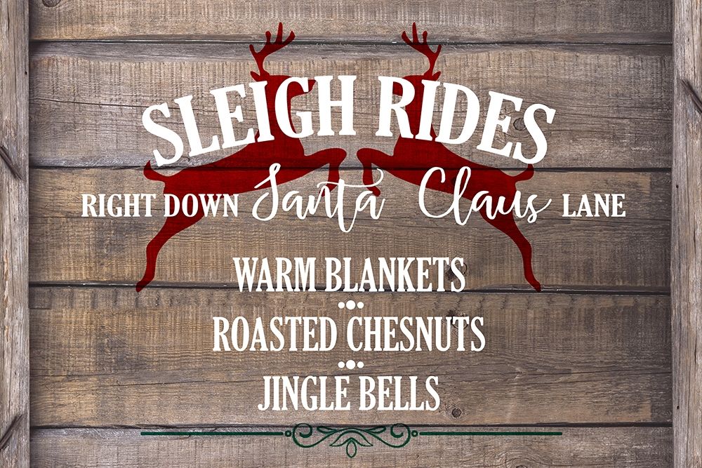 Sleigh Rides art print by Kimberly Allen for $57.95 CAD