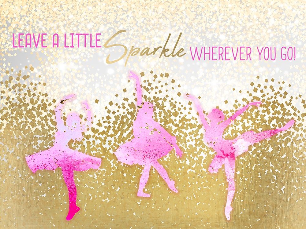 Leave a LIttle Sparkle v2 art print by Kimberly Allen for $57.95 CAD