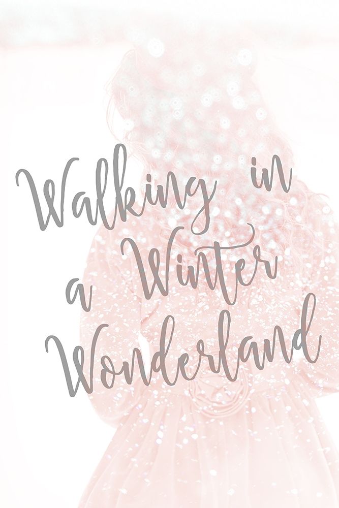 Walking in a Winter Wonderland art print by Kimberly Allen for $57.95 CAD