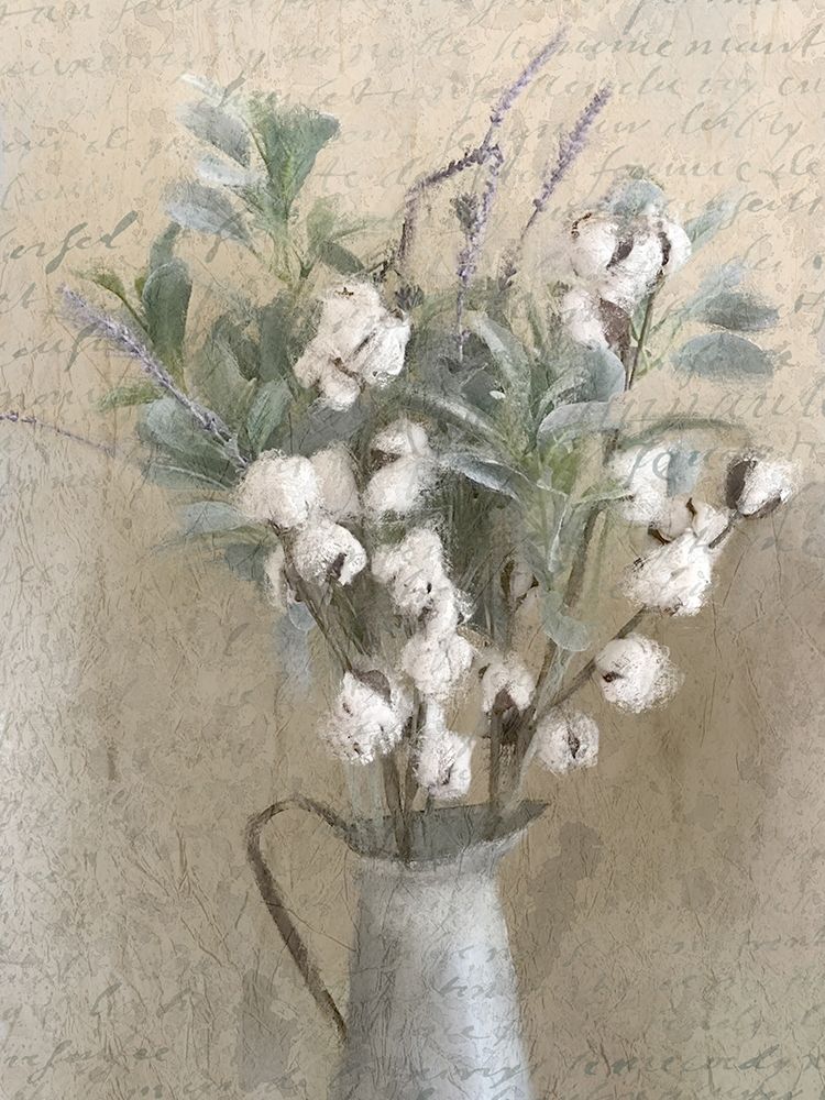 Lavender and Cotton art print by Kimberly Allen for $57.95 CAD