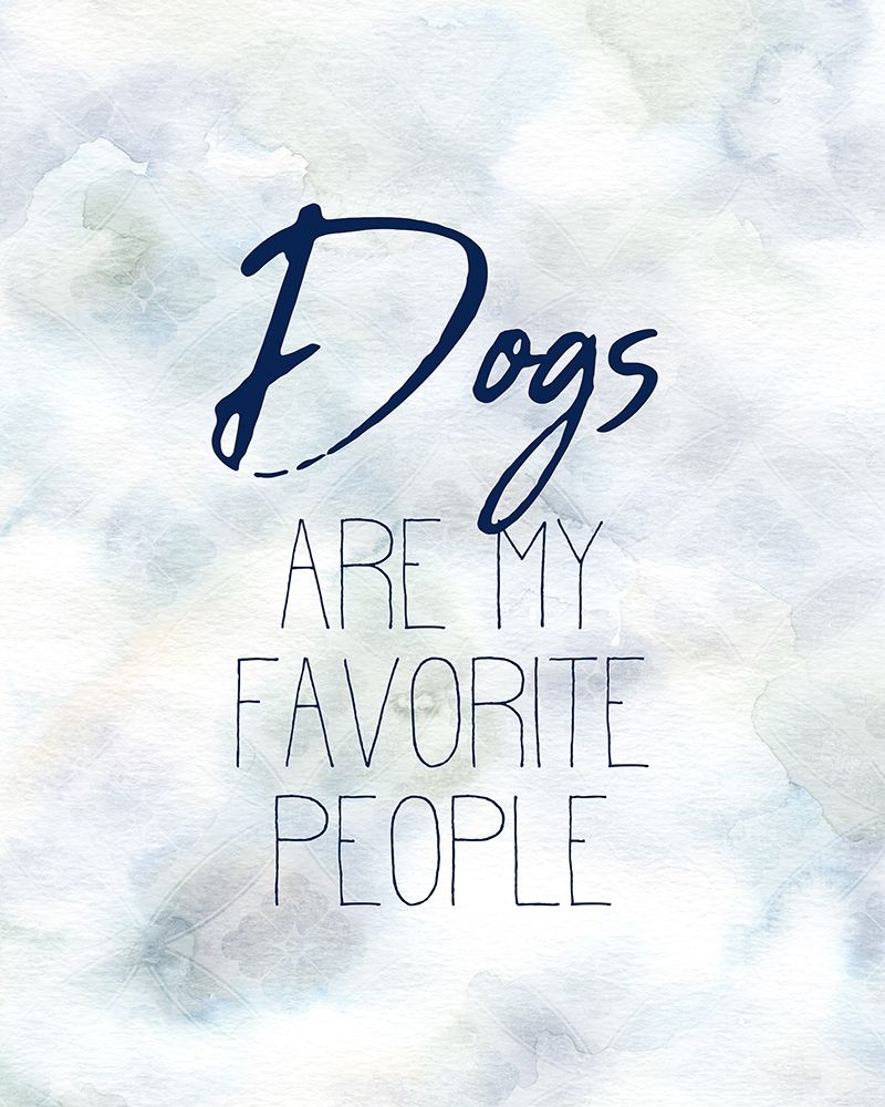 Dogs are my Favorite art print by Kimberly Allen for $57.95 CAD