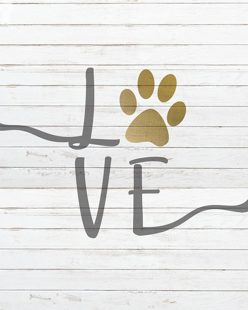 Paw Love art print by Kimberly Allen for $57.95 CAD