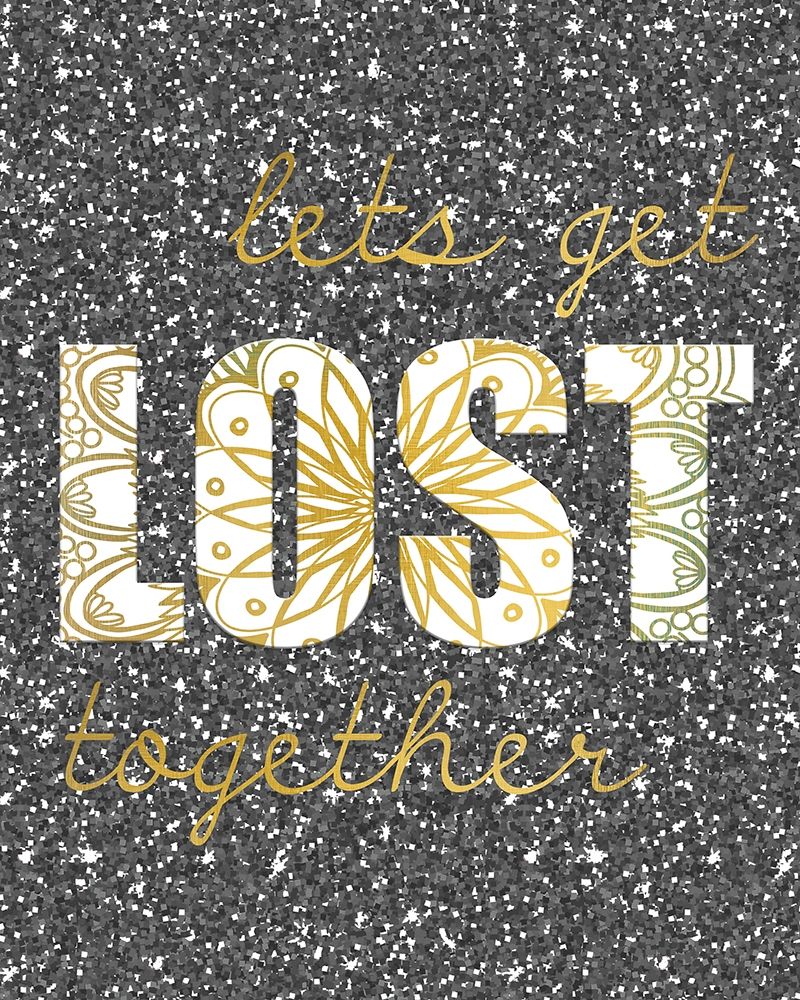 Lets Get Lost art print by Kimberly Allen for $57.95 CAD