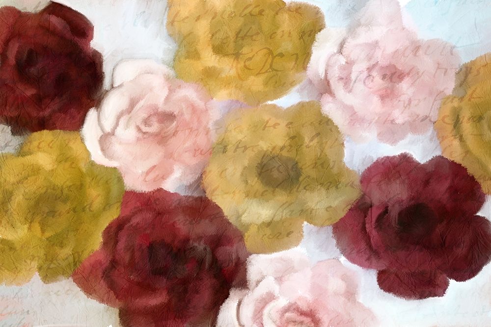 Burgandy Bloom art print by Kimberly Allen for $57.95 CAD