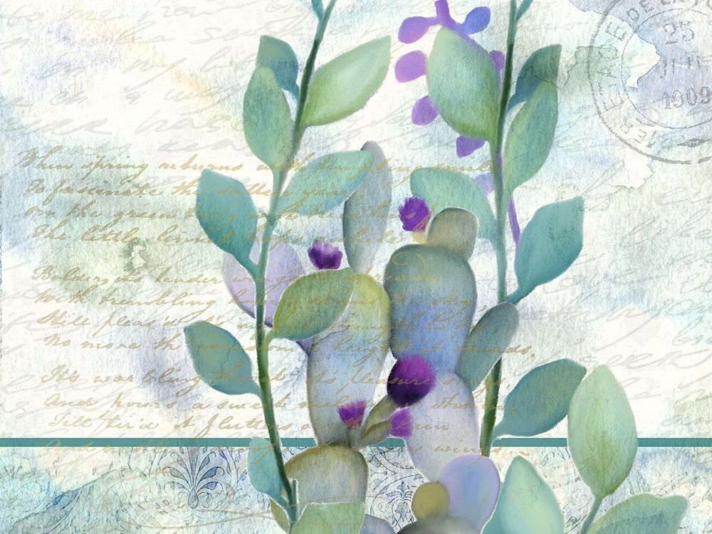 Watercolor Floral 7 art print by Kimberly Allen for $57.95 CAD