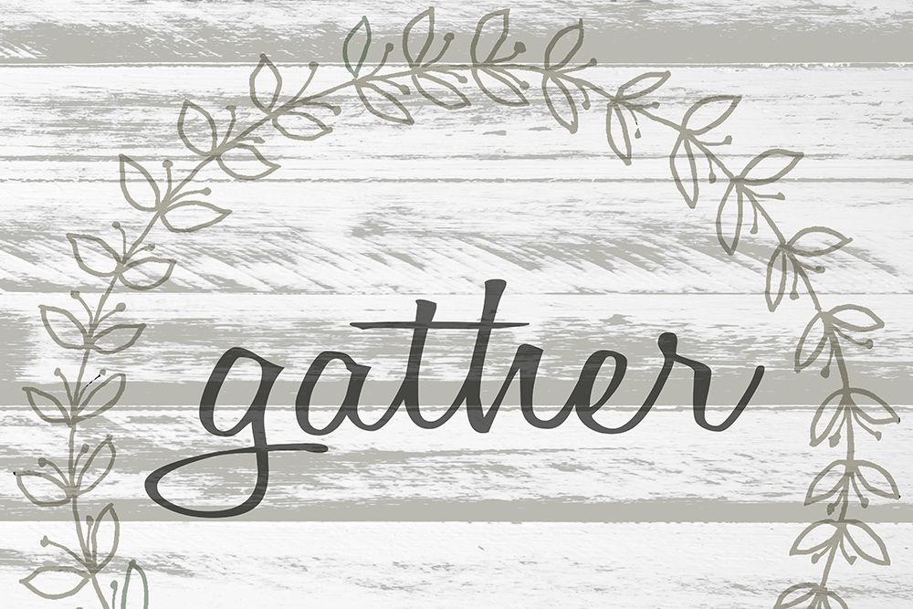 Gather Wreath art print by Kimberly Allen for $57.95 CAD